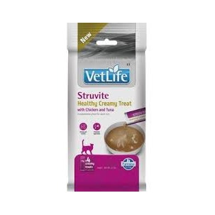 Pamlsok Farmina Creamy Vet Life Cat Strutive with Chicken & Tuna 60 g